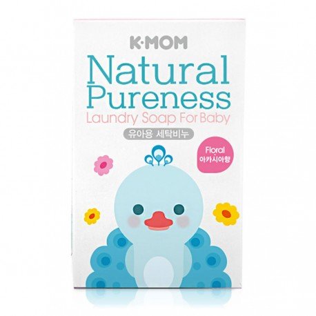 K-MOM natūralus muilas skalbimui (gėlių kvapo)