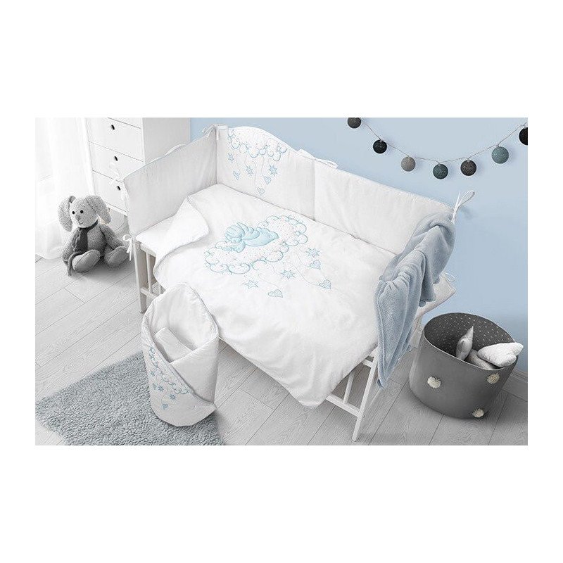 Patalynės komplektas 2 dalių "ANGEL", melsvas