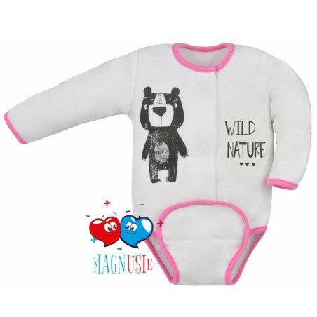 Smėlinukas "WILD BEAR" baltas su magnetukais (Koala Baby)