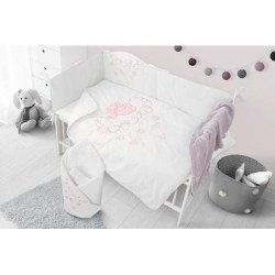 Patalynės komplektas 2 dalių "ANGEL", rausvas