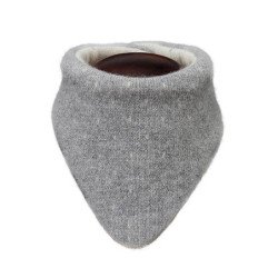 Merino vilnos šalikėlis - kaklaskarė "Lenny" 100% merino vilna  (Lorita)