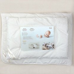 SUPERWASH antklodės ir pagalvės komplektas iš vilnos