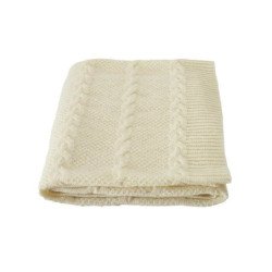 Pledas kūdikiui 80x100, merino vilna