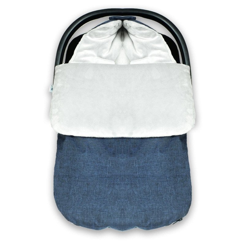 Miegmaišis vežimėliui, kėdutei  3 in 1 0-13 kg "NAVY" 75x40