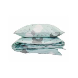 Patalynės komplektas 100x135 cm "Minty Puffs"