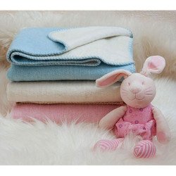 Pledas kūdikiui "SOFT", mėlynas